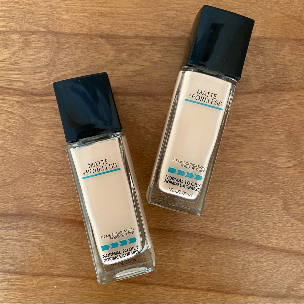Maybelline FIT me! Matte + Poreless foundation (2)